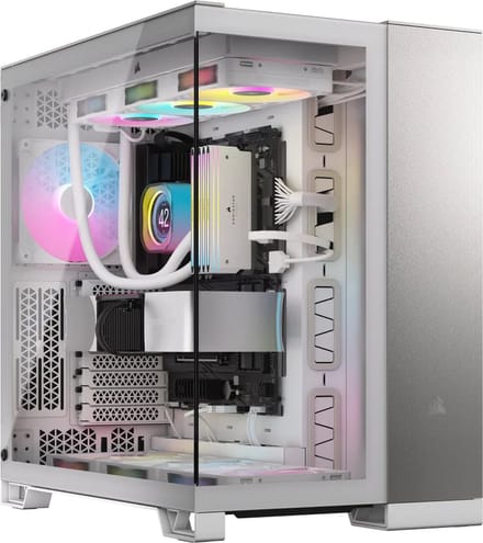 Corsair 6500X - Satin Gray Aluminum - Case - Miditower - Grey
