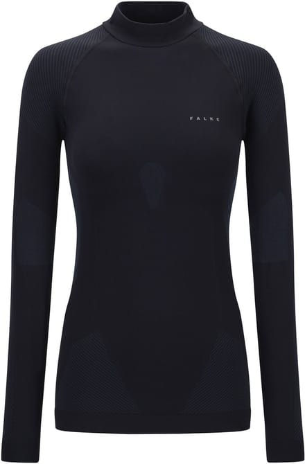 FALKE Warm Turtleneck sneldrogend functioneel functioneel shirt met lange mouwen dames zwart - maat M
