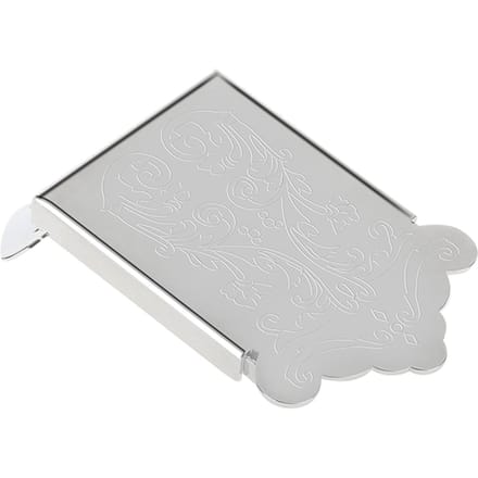Mandoline Gitaar Staartstuk met Schroef Instrument Vervangingsaccessoire (Zilver) white