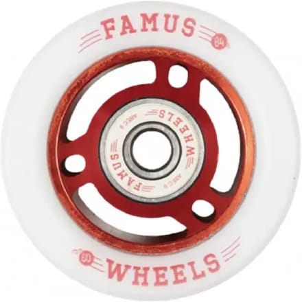 Set van 8 rollerwielen Famus Wheels 88A