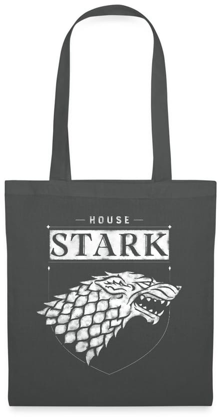 Game Of Thrones Huis Stark Wapen Schrikwolf Tas Van Stof Schoudertas
