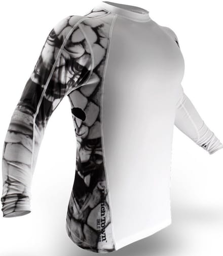 PunchTown Rash Guard Ryushin Lange Mouw Ice - M