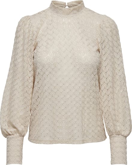 JDY - JDYAVERY L/S LACE TOP JRS Dames Top