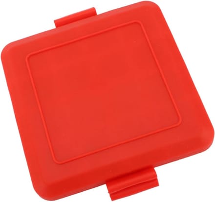 Magnetron Panini Maker - Sandwich Grill - Snacks Bereiden - Crispy Resultaten - 17 cm - Rood