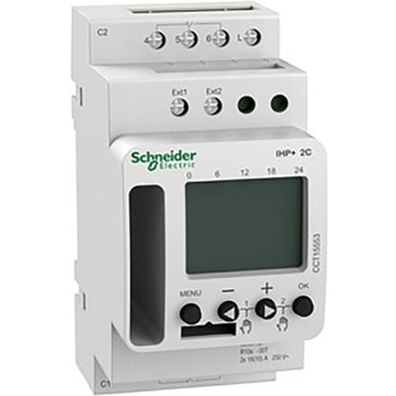 Schneider Electric CCT15553 DIN-rail schakelklok Digitaal 230 V/AC