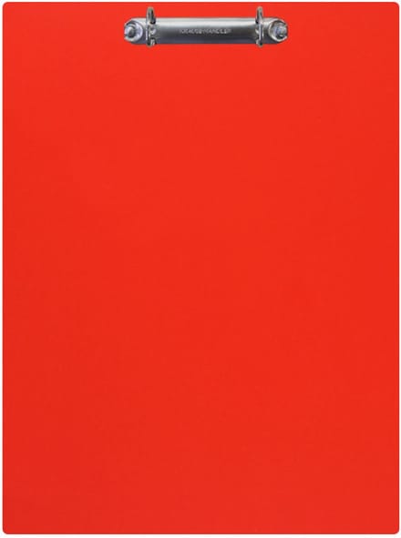 Magnetisch klembord A4 incl. ringband (staand) - Rood