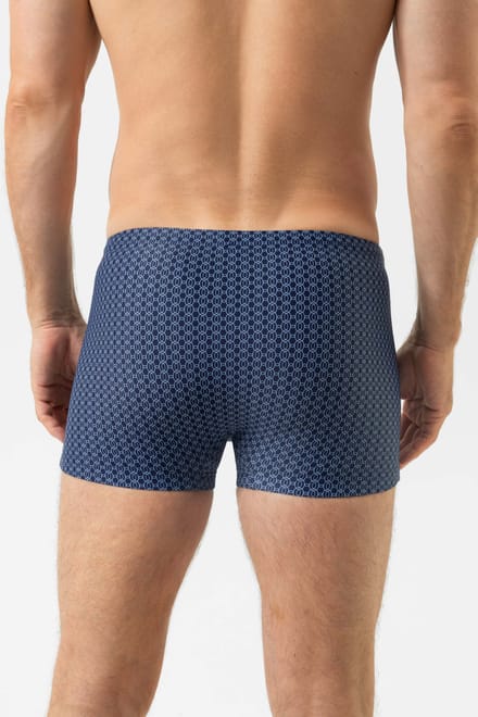mey Herren Zwemshort Serie Tidal Rings Minimal-Print