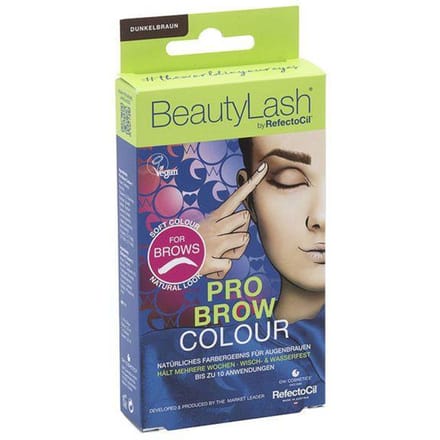 Teintes de sourcils Kit de teinture pour sourcils BEAUTYLASH PRO BROW COLOUR #Dark Brown 1 unité