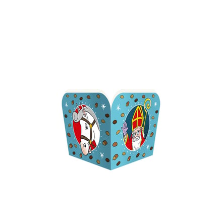 Wefiesta - Sinterklaas Snack-box (6 stuks) - Welkom Sinterklaas - Sinterklaas versiering - Sinterklaas intocht - Sinterklaas en Piet -sinterklaas Cadeautjes