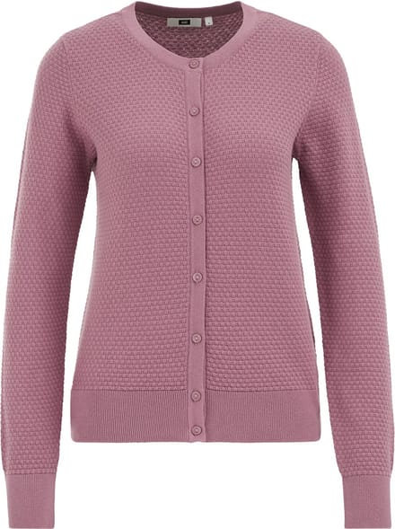 WE Fashion Dames gebreid vest met structuur