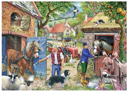 Appletree Lane Puzzel 500 XL Stukjes