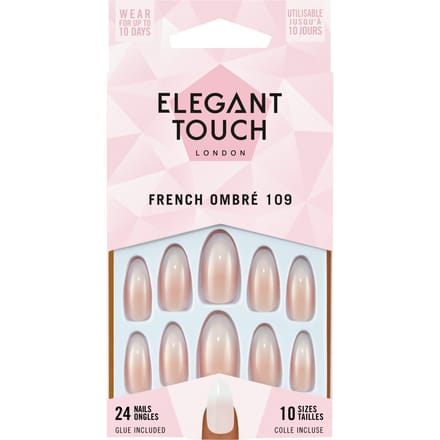 Elegant Touch French Ombre Nails 109