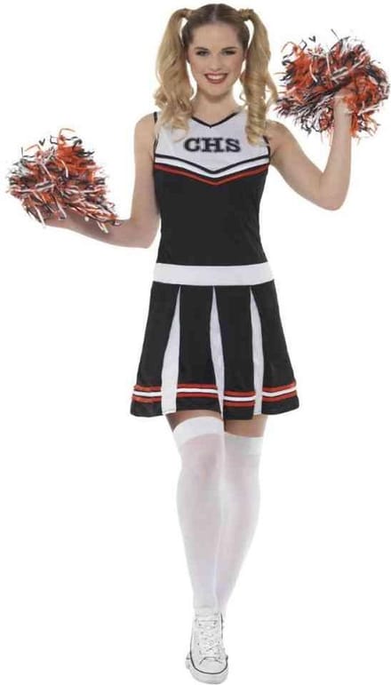 Cheerleaderpakje vrouw - Maat S