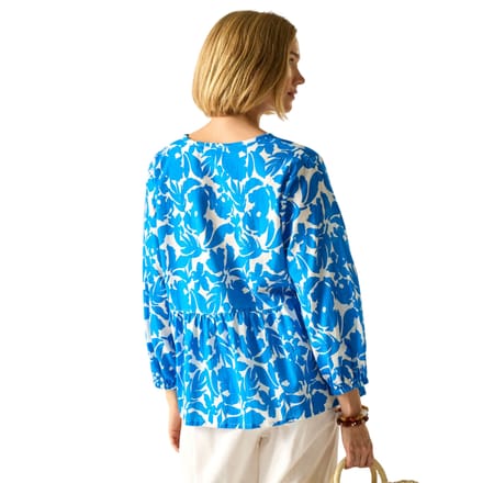 Regatta Dames Primden Fleur Bloom Shirt (Blauw)