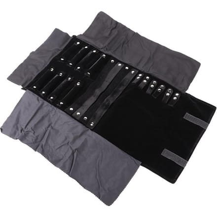 Multifunctionele Sieraden Opbergtas Oorbellen Ketting Armband Organizer Houder black