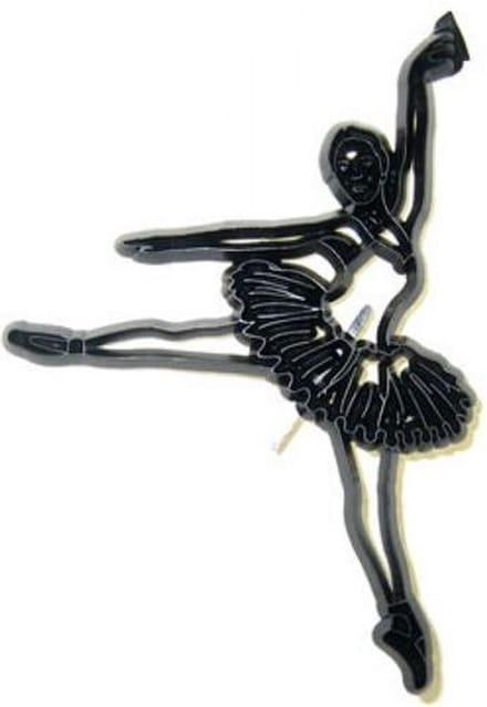 Patchwork Cutter Ballerina - balletdanseres uitsteekvorm