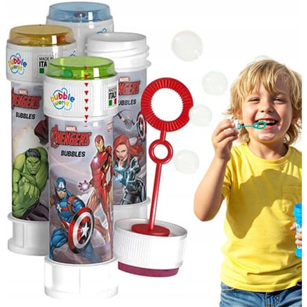 Bulles de Savon Pour Enfants Avengers Marvel Anniversaire Amusant Fête 60ml