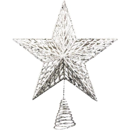 Gisela Graham Gouden Glitter Kerstboom Ster