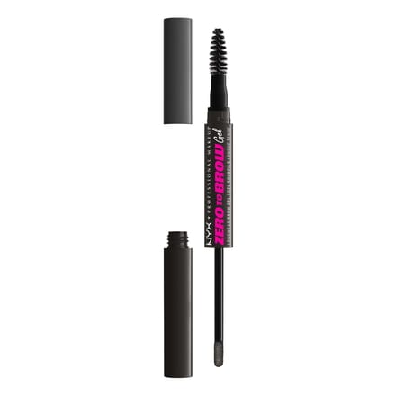 NYX Professional Make-Up Zero To Brow Longwear Brow Gel 08 Black 2 ml