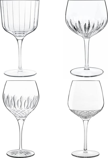 Luigi Bormioli Mixology - Ginglas - Gemengde set - 4 stuks