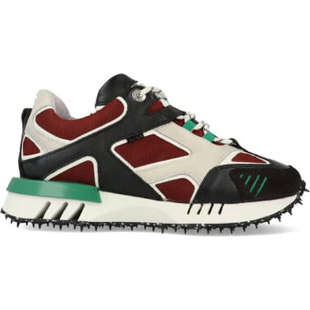 Bronx Ha-cker 66430 Lage sneakers - Leren Sneaker - Dames - Grijs - Maat 36