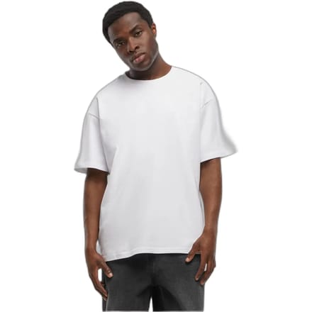 Urban Classics - Relaxed Dropped Shoulder Heren Tshirt - S - Wit