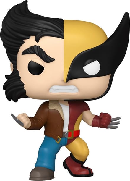 Beeldje Funko Marvel POP! Vinyl Split- Wolverine/Logan