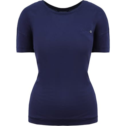 Champion Heritage Fit Dames Navy T-shirt