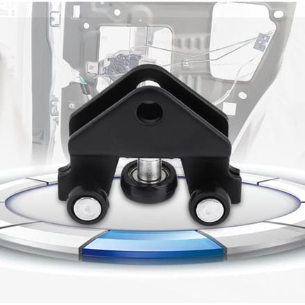 Schuifdeurgeleider voor Renault Trafic 2000-2010 770031-2012 zwart