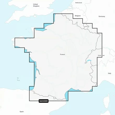 Carte regular sd - eaux interieures (france) Navionics