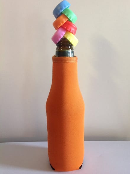 Eizook Afsluitdopjes voor Bier flessen - Siliconen - Rood - 6 stuks
