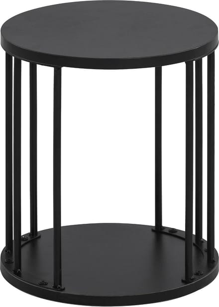 Kleine ronde houten opstapkruk voor kinderen en volwassenen met antislipfunctie