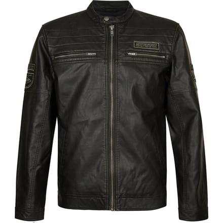 Petrol Industries - Heren PU Jack Dorado - Zwart