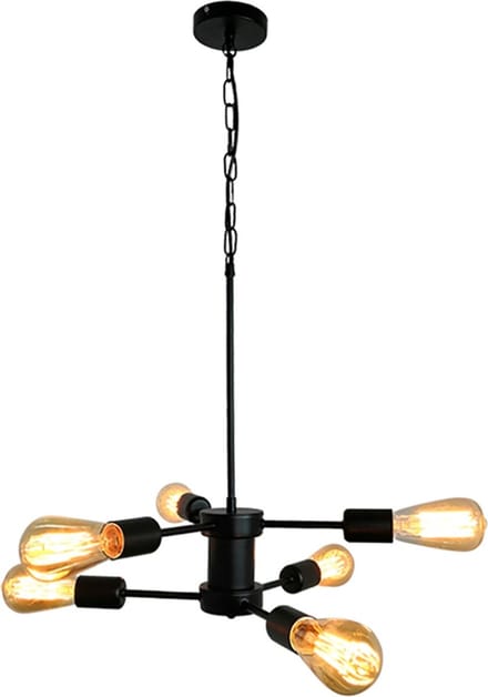 OHNO - Woonaccessoires - Micah Hanglamp - Zwart - Tijdloos - Modern - Industrieël
