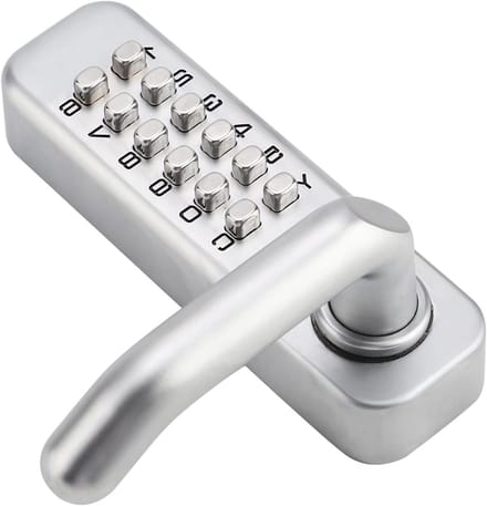 Digitale Code Kluis, Deurslot met 1-11 Cijfers, Wachtwoord Beveiliging, Ingebouwde Encryptie, Geschikt voor Dikte van 30-60 mm Deuren