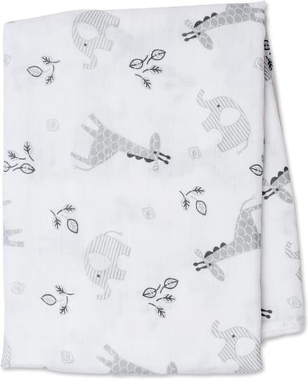 Lulujo - hydrofiele doek - swaddle - katoen - 120x120 cm - Afrique