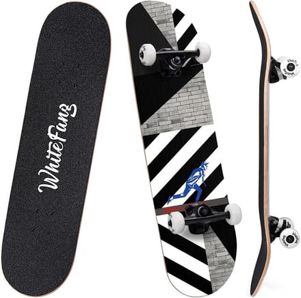 Complete Skateboard 31 Inch Dubbele Kick voor Kinderen en Beginners