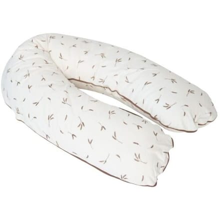 Prénatal voedingskussenhoes Graan Ivory White unisex