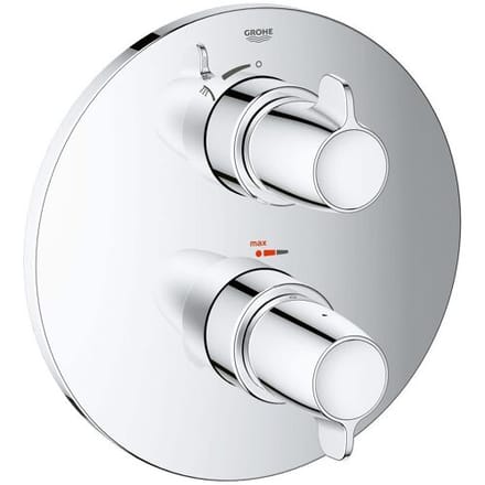 GROHE Grohtherm Special Inbouwthermostaat - 2 knoppen - Ø21cm - chroom