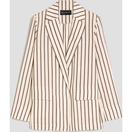 blazer in linden mengen ivoor vrouw