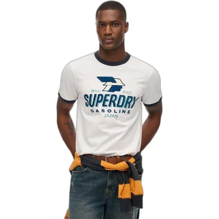 Superdry - Modern Industry relaxed T-shirt - Heren - T-shirts