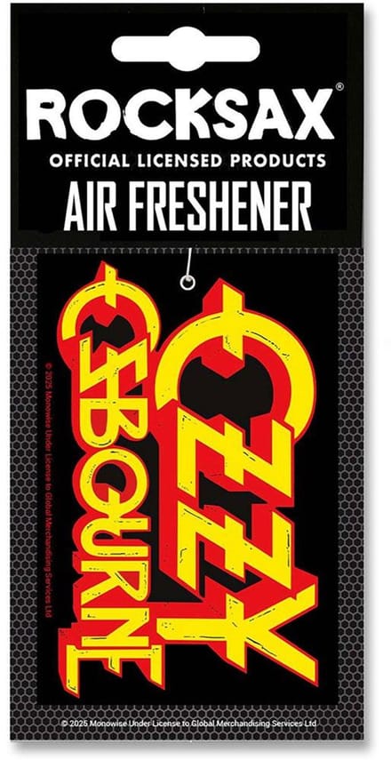 Rocksax Ozzy Osbourne - Logo Luchtverfrisser - Multicolours