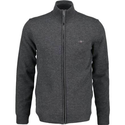 Gant 87314 Trui Met Volledige Rits Grijs M Man