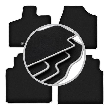 CARLUX-SILVER automatten voor: Lancia Voyager minivan (2008-2016)