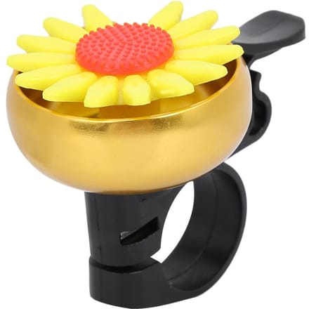 Kwaliteit Ultralicht Fiets Fiets Bloemen Decor Bel Schattig Uitziend Helder Geluid(geel)