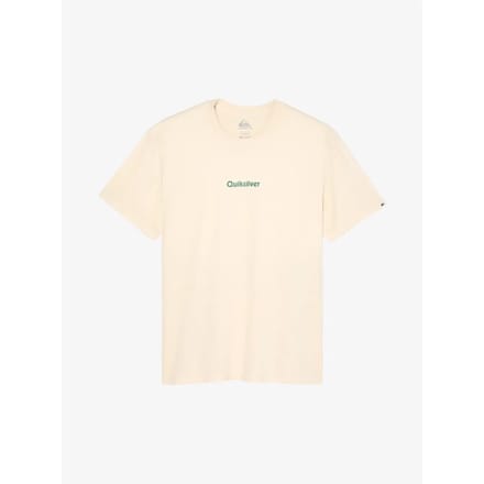 Quiksilver Evo Rays T-shirt Met Korte Mouwen Beige,Wit M Man