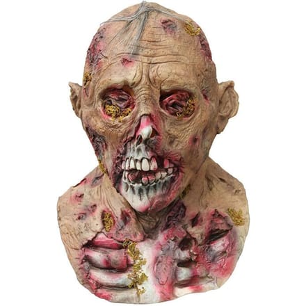 Escape Room Horreur Maison Hantée COS Coiffure Zombie One size rouge