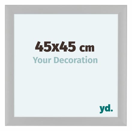 Your Decoration - Fotolijst 45x45 cm - MDF - Wit Houtnerf - Como