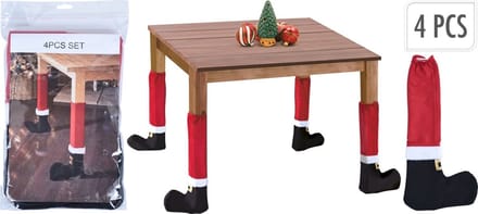 Dining Table Leg Cover Christmas Decoration Set - tafelpoot decoratie set kerst - kerstdecoratie