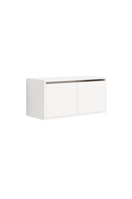 New Works New Works Cabinet Low w. Doors - wit